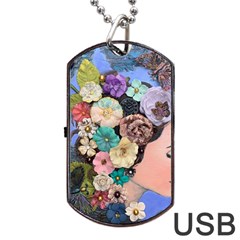 Dream  Dog Tag Usb Flash (two Sides)