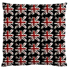 British Flag Standard Flano Cushion Case (one Side) by ArtworkByPatrick