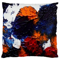 Falling Leaves Large Cushion Case (two Sides) by WILLBIRDWELL