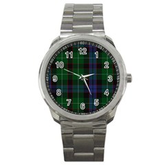 Abercrombie Tartan Sport Metal Watch by impacteesstreetwearfour