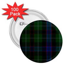 Abercrombie Tartan 2 25  Buttons (100 Pack) 