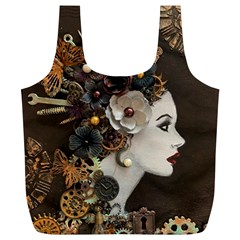 Mechanical Beauty  Full Print Recycle Bag (xl)