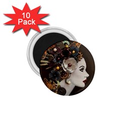 Mechanical Beauty  1 75  Magnets (10 Pack) 