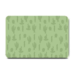 Cactus Pattern Small Doormat  by Valentinaart