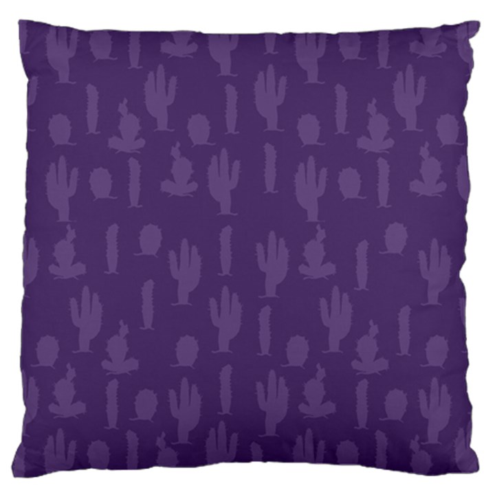 Cactus pattern Large Cushion Case (One Side)