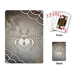 Wonderful Decorative Spider With Hearts Playing Cards Single Design (rectangle) by FantasyWorld7