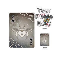 Wonderful Decorative Spider With Hearts Playing Cards 54 Designs (mini) by FantasyWorld7