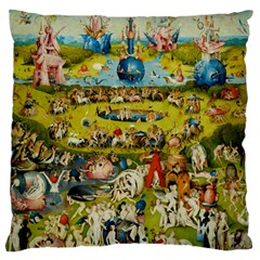 Hieronymus Bosch The Garden Of Earthly Delights Standard Flano Cushion Case (one Side) by impacteesstreetwearthree