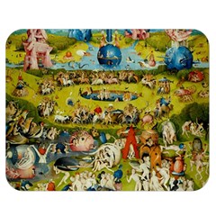 Hieronymus Bosch The Garden Of Earthly Delights Double Sided Flano Blanket (medium) 