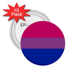 Bisexual Pride Flag Bi Lgbtq Flag 2 25  Buttons (10 Pack)  by lgbtnation