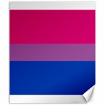 Bisexual Pride Flag Bi LGBTQ Flag Canvas 20  x 24  19.57 x23.15  Canvas - 1