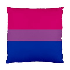 Bisexual Pride Flag Bi Lgbtq Flag Standard Cushion Case (one Side) by lgbtnation