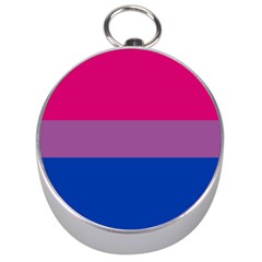 Bisexual Pride Flag Bi Lgbtq Flag Silver Compasses by lgbtnation