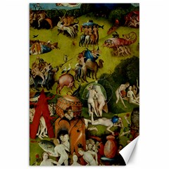 Hieronymus Bosch The Garden Of Earthly Delights (closeup) 3 Canvas 20  X 30  by impacteesstreetwearthree