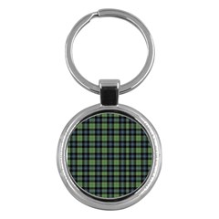 Abercrombie Tartan Key Chain (round)