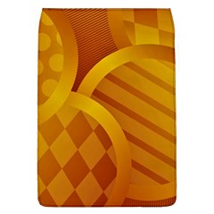 Background Abstract Shapes Circle Removable Flap Cover (l)