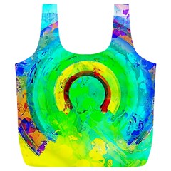 Abstract Color Design Background Full Print Recycle Bag (xl) by Pakrebo