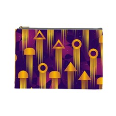 Background Pattern Non Seamless Cosmetic Bag (Large)