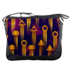 Background Pattern Non Seamless Messenger Bag