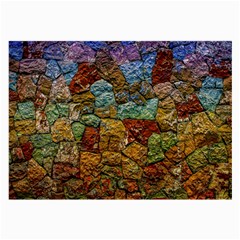 Texture Stone Structure Pattern Large Glasses Cloth by Pakrebo