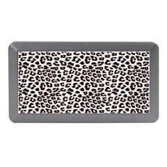 3d Leopard Print Black Brown Memory Card Reader (mini) by LoolyElzayat