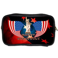 Happy 4th Of July Toiletries Bag (two Sides) by FantasyWorld7