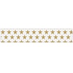 Gold Star Large Flano Scarf  Front