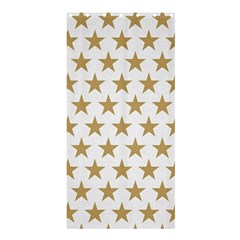 Gold Star Shower Curtain 36  X 72  (stall)  by WensdaiAmbrose