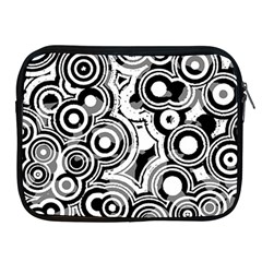 Circles Apple Ipad 2/3/4 Zipper Cases by WensdaiAmbrose