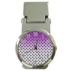 Forest Girl Gradient Purple Money Clip Watches