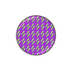 Ice Freeze Purple Pattern Hat Clip Ball Marker (4 Pack)