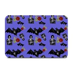 Goth Bat Floral Plate Mats