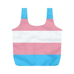 Transgender Pride Flag Full Print Recycle Bag (m) by lgbtnation