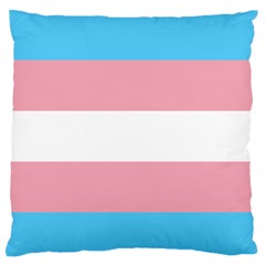 Transgender Pride Flag Standard Flano Cushion Case (two Sides) by lgbtnation