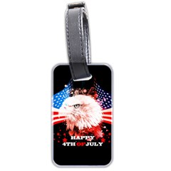 Happy 4th Of July Luggage Tag (two Sides) by FantasyWorld7