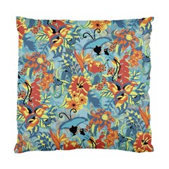 Flowers and butterflies pattern Standard Cushion Case (Two Sides)