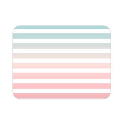 Horizontal Pinstripes In Soft Colors Double Sided Flano Blanket (mini)  by shawlin