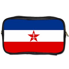 Naval Ensign Of Yugoslavia, 1943-1949 Toiletries Bag (two Sides) by abbeyz71