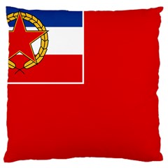 Naval Ensign Of Yugoslavia, 1949-1993 Large Cushion Case (two Sides)