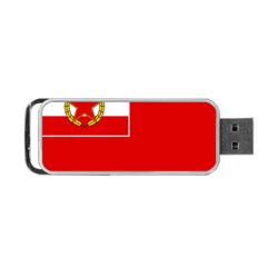 Naval Ensign Of Yugoslavia, 1949-1993 Portable Usb Flash (one Side) by abbeyz71