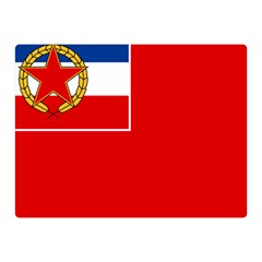 Naval Ensign Of Yugoslavia, 1949-1993 Double Sided Flano Blanket (mini)  by abbeyz71