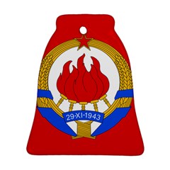 Naval Jack Of Yugoslavia, 1956-1963 Ornament (bell) by abbeyz71