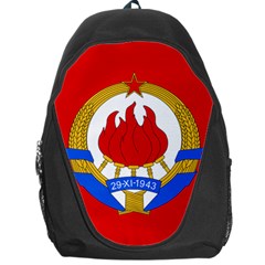 Naval Jack Of Yugoslavia, 1956-1963 Backpack Bag by abbeyz71