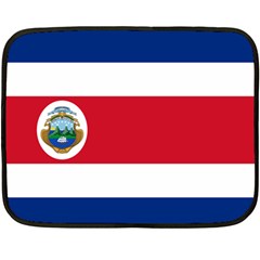 National Flag Of Costa Rica Double Sided Fleece Blanket (mini)  by abbeyz71