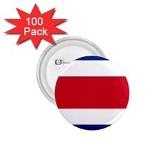 National Flag Of Costa Rica 1 75  Buttons (100 Pack)  by abbeyz71