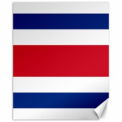 National Flag Of Costa Rica Canvas 16  X 20  by abbeyz71