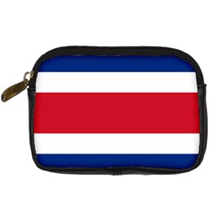 National Flag Of Costa Rica Digital Camera Leather Case by abbeyz71