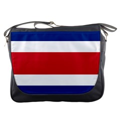 National Flag Of Costa Rica Messenger Bag by abbeyz71