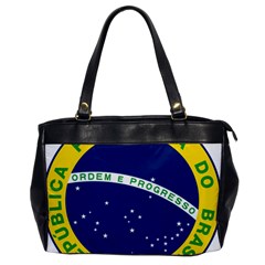 National Seal Of Brazil Oversize Office Handbag by abbeyz71