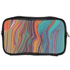 Colorful Sketch Toiletries Bag (two Sides)